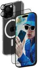 Kaitsekomplekt PanzerGlass 3in1, Apple iPhone 16 Pro, 6.3, D3O, läbipaistev ümbris + ekraanikaitse + objektiivikaitse