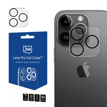 Kaamera kaitseklaas 3MK Lens Pro Full Cover, 9H, Apple iPhone 13 Pro/Pro Max, 1 tk