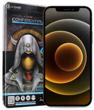 Kaitseklaas X-One Full Cover Extra Strong Privacy, Apple iPhone 15 Plus/16 Plus, 9H