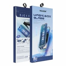 Ekraanikaitseklaas 6D Pro Veason Easy-Install, iPhone 17 Air, must