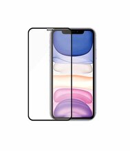 Ekraanikaitseklaas Panzer Glass 3D, iPhone 11/XR, must