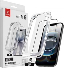 Kaitseklaas Crong EasyShield, iPhone 16e/14/13/13 Pro, 2 tk