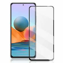 Kaitseklaas Fusion Accessories 5D Full Glue, Xiaomi Redmi Note 10 Pro, must
