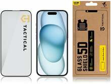 Kaitseklaas Tactical Glass Shield 5D, iPhone 15/16, must