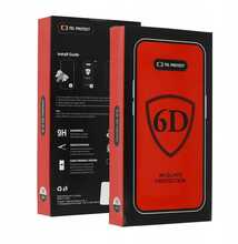 Kaitseklaas Tel Protect Full Glue 6D, Apple iPhone 12 Mini, must, 10 tk
