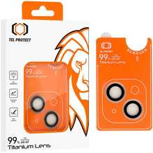 Kaamera kaitseklaas Tel Protect Titanium Lens 99 proc. AR, Apple iPhone 14/14 Plus/16e, transparent, 2 tk