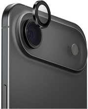 Kaamera objektiivi kaitse Uniq Optix Aluminum, Apple iPhone 17 Air, must, koos paigaldajaga