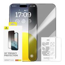 Privaatsuskaitse karastatud klaas Baseus Diamond, iPhone 15 Pro