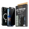 Kaitseklaas PanzerGlass 3-in-1 Privacy Protect Bundle, iPhone 16 Plus, 6.7