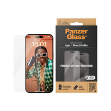 Kaitseklaas PanzerGlass Classic Fit, Apple iPhone 15 Pro Max, läbipaistev