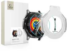 Karastatud klaas Tech-Protect Easy Set+, Huawei Watch GT 5, 46 mm, läbipaistev, 2 tk