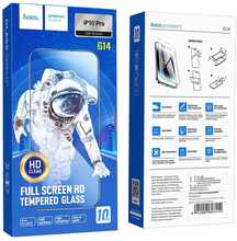 Kaitseklaas HOCO HD 5D Guardian shield, iPhone 16 Pro/17/17 Pro, must, 10 tk