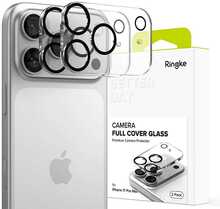 Kaamera kaitseklaas Ringke Camera Full Cover 2-pack, Apple iPhone 17 Pro Max, must