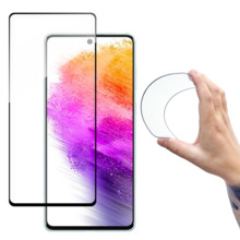 Kaitseklaas Wozinsky Full Cover Flexi Nano, Samsung Galaxy A73, läbipaistev