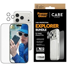 Kaitsekomplekt PanzerGlass CARE Flagship Explorer 3-in-1, iPhone 17 Pro
