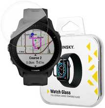 Karastatud klaas Wozinsky Full Glue, Garmin Forerunner 955, 9H, must raam