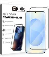Telefoni kaitseklaas Quik Full Cover Tempered Glass, Samsung Galaxy S25 Plus, 6.7, 9H