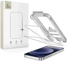 Kaitseklaas Tech-Protect Quick Set+, Apple iPhone 12/12 Pro, must, 2 tk