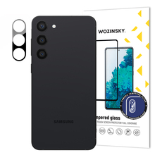 Karastatud klaas Wozinsky 9H, Samsung Galaxy S23+, kaamera objektiivile
