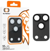 Karastatud klaas Tel Protect Full Metal Camera Protector, iPhone 17 Pro, must