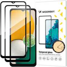 Ekraanikaitseklaas Wozinsky 5D Full Glue, Samsung A136, A13 5G, must, 2 tk