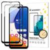 Karastatud klaas Wozinsky 2x Full Glue, Samsung Galaxy A14 5G, 9H, musta raamiga