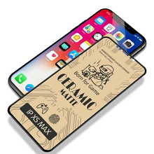 Ekraanikaitsekile Fusion Accessories Ceramic Matte, Xiaomi Redmi Note 10/10S, must