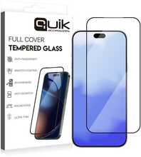 Telefoni kaitseklaas Quik Full Cover Tempered Glass, Apple iPhone 17 Pro, 6.3, 9H