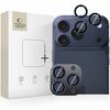 Kaamera kate Tech-Protect Camring Fit+, Apple iPhone 14 Pro/Max, 15 Pro/Max, 16 Pro/Max, 17 Pro/Max, sinine