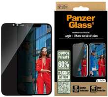 Kaitseklaas PanzerGlass Ultra-Wide Fit Privacy, iPhone 16e/14/13/13 Pro