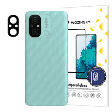Kaamera kaitseklaas Wozinsky Full Camera Glass, Xiaomi Redmi 11A / Poco C55 / Redmi 12C, 9H