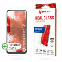 Ekraanikaitseklaas Displex Real 2D Glass, Samsung Galaxy A24/A25 5G, läbipaistev