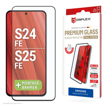 Ekraanikaitseklaas Displex Premium, Samsung Galaxy S24 FE/S25 FE, läbipaistev