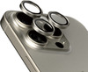 Kaamera objektiivi kaitseklaas PanzerGlass Hoops, Apple iPhone 15 Pro/Pro Max, Titanium
