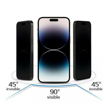 Privaatsusklaas Privacy Glass, Samsung Galaxy A24 4G/A25 5G/M34 5G/M35 5G, must