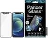 Kaitseklaas PanzerGlass E2E Microfracture, Apple iPhone 12 mini, must raam