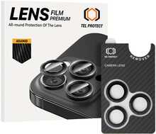 Kaamera kaitseklaas Tel Protect 3D Lens Aramid Series, Apple iPhone 17 Pro/17 Pro Max, 3 tk