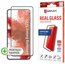 Ekraanikaitseklaas Displex Full Cover 3D Glass, Samsung Galaxy S22 Plus, must
