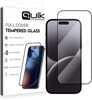 Telefoni kaitseklaas Quik Full Cover Tempered Glass, Apple iPhone 16 Pro Max, 6.86, 9H