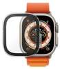 Kaitseraam PanzerGlass Full Body, Apple Watch Ultra, 49 mm, läbipaistev/must