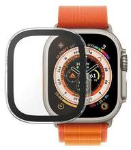 Kaitseraam PanzerGlass Full Body, Apple Watch Ultra, 49 mm, läbipaistev/must