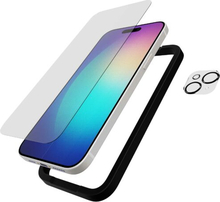 Kaitseklaas Tech21 Impact Glass SET Screen/Camera, Apple iPhone 15 Plus (2023)