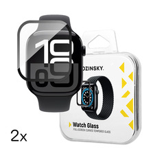 Karastatud kaitseklaas Wozinsky Full Glue, Apple Watch Series 10, 46mm, 2 tk