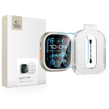 Karastatud klaas TECH-PROTECT EASY SET+, Apple Watch Ultra 1/2, 49 mm, 2 tk, läbipaistev
