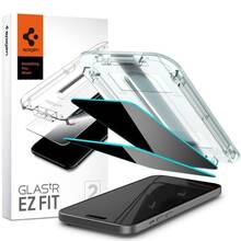 Kaitseklaas Spigen Glas.TR EZ Fit Privacy, iPhone 15 Plus/16 Plus, 2tk