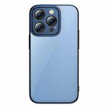 Baseus Glitter ümbris ja kaitseklaas iPhone 14 Pro Max, sinine