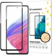 Karastatud klaas Wozinsky 9H, Samsung Galaxy A54 5G, musta Full Glue raamiga