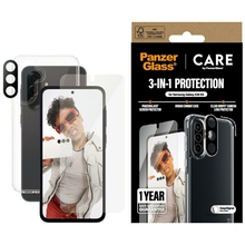Kaitsekomplekt PanzerGlass CARE by Flagship 3in1, Samsung Galaxy A36 5G, läbipaistev