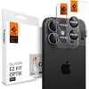 Kaitseklaas kaamerale Spigen Optik Pro GLAS.TR EZ Fit, 2 tk, Apple iPhone 16/16 Plus/17, lilla