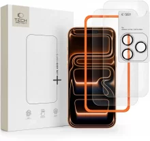 Karastatud kaitseklaas Tech-Protect Easy Set+ 3-Pack, Apple iPhone 18 Pro, clear